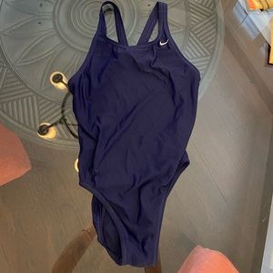 Navy Nike One Piece Swimsuit
